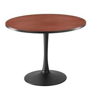  Cha Cha™ 42 Round Table With Trumpet Base 29H, Cherry 