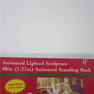   in box beautiful and rear 48 1 21m animated standing buck deer head