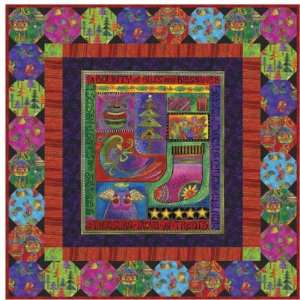    Laurel Burch Bountiful Blessings Quilt Kit: Arts, Crafts & Sewing
