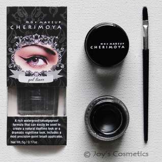 CHERIMOYA Gel Eyeliner with Mini Brush Applicator   Black *Joys 