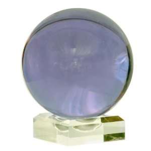  Crystal Ball Austrian Optical Quartz Amethyst, 50mm 