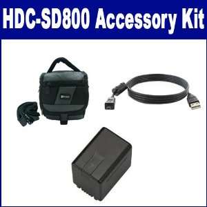  Panasonic HDC SD800 Camcorder Accessory Kit includes SDC 
