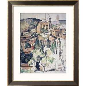  View of Gardanne, Pre made Frame by Paul Cezanne, 25x30 