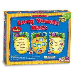  Teachers Friend Tf 7111 Long Vowels Mats: Toys & Games