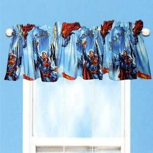  Superman Flying High Decorative Window Valance Other 