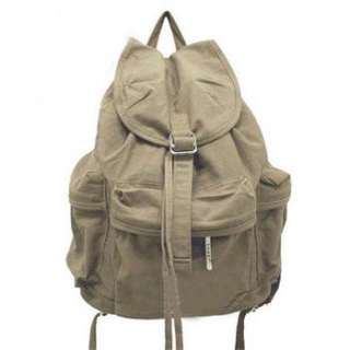 NEW Ladys Canvas Shoulder Backpack Bag Purse EFB01  