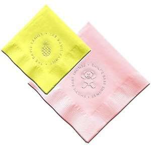     Personalized Embossed Napkins (Ageless Motif)