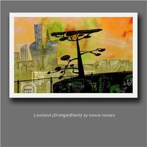 The Lookout By Valerio Ventura   Unframed Print 