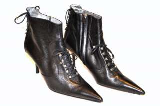 Made by Dolce and Gabbana Size 41/11 Black Leather New and beautiful