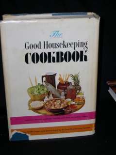 Vintage The Good Housekeeping Cookbook 1963 HC  