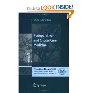  Perioperative and Critical Care Medicine: Educational 
