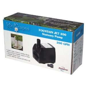    Koolscapes 200 GPH Fountain Jet Pumps Patio, Lawn & Garden