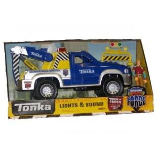  Tonka Mighty Fleet Tow Truck Lights & Sounds: Toys & Games