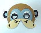 Monkey Animal Kid Foam Mask Fancy Dress Party Ball New