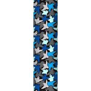  Krooked Mob Birdy Blue Grip Tape   9 x 33 Sports 