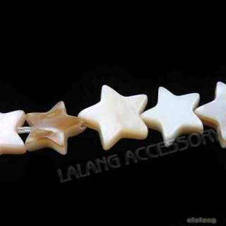 1strings Polish Star White MOP Shell Bead Free P 111155  