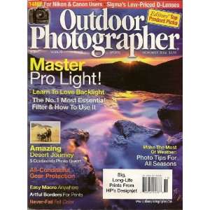    Outdoor Photographer November 2004 Outdoor Photographer Books