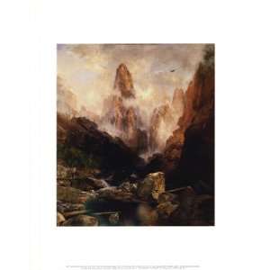  Mist in Kanab Canyon, Utah, 1892 by Edward Moran 11x14 