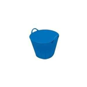  Double Tuf FlexTub Poly/Rubber   11 gal   Blue   Case of 