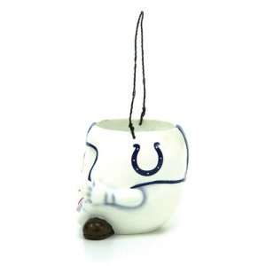  Indianapolis Colts NFL Halloween Ghost Candy Bucket (6.5 
