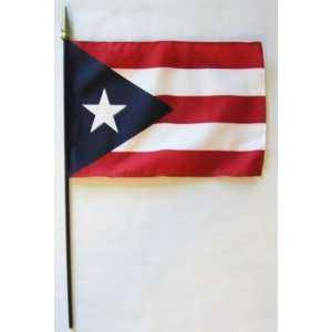  Puerto Rico   8 x 12 State Stick Flag Patio, Lawn 