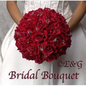  wedding bouquet bridal package bridesmaid groom boutonniere 