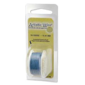  Artistic Wire 22 Gauge Powder Blue Wire, 8 Yards Arts 