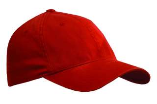   Garment Washed Fitted Baseball Blank Plain Hat Cap Ball Flex Fit