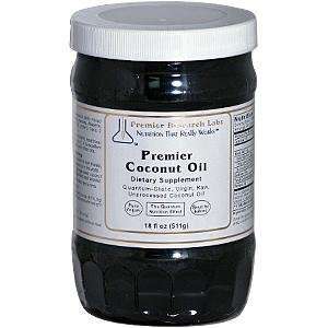  coconut oil pr 1 lb 2 oz by premier research labs: Health 