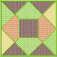 Set #3 Square Quilt Blocks Machine Embroidery Designs  
