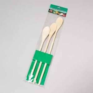  Wood Mixing Spoon Set Case Pack 72 