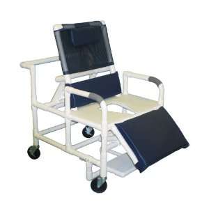  Bariatric Reclining Shower Chair with Full Support Seat 