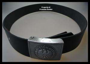 NEW German Army Leather Belt With Belt Buckle 51.181   
