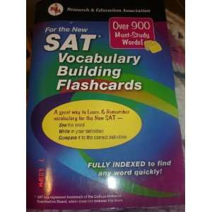  SAT Vocabulary Building Flashcards Book (9781563910241 