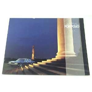   1987 87 Lincoln TOWN CAR BROCHURE Signature Cartier: Everything Else