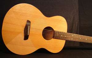 Blueberry Custom Order Concert Acoustic Guitar w/ case  