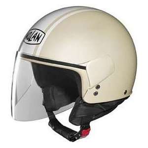  NOLAN N30 PEARL IVORY XL 195 MOTORCYCLE Open Face Helmet 