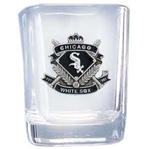 Chicago White Sox Square Shot Glass   MLB Baseball Fan Shop Sports 