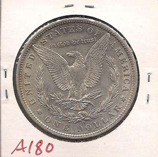 1897 O Morgan Silver Dollar Almost Uncirculated A180  