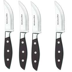 KitchenAid 4 piece Stainless Steel Steak Knife Set  Overstock