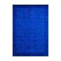 Indo Hand knotted Tibetan Blue Wool Rug (4 x 6 