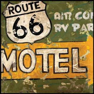 Aaron Christensen Route 66 Gallery wrapped Canvas Art  Overstock 
