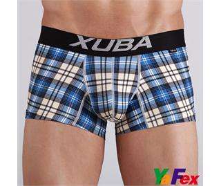 Viscose Men’s checkered Boxers Trunks Underwear casual shorts XS S M 