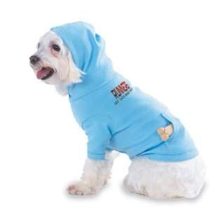   PANTS Hooded (Hoody) T Shirt with pocket for your Dog or Cat LARGE Lt