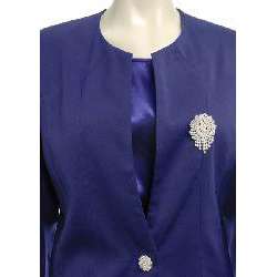 Divine Apparel Womens 3 piece Special Occasion Skirt Suit   