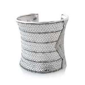  Sterling silver cuff bracelet, Royal Princess Jewelry