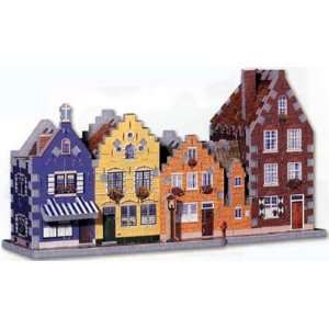  Wrebbit Puzz 3D A Street in Belgium 184 pieces Toys 