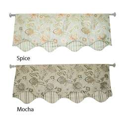 Springfield Double Scallop Design Valance ( 50 in.)  Overstock