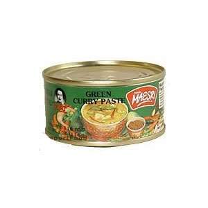 Maesri Thai Green Curry Paste   4 oz x 2 cans  Grocery 