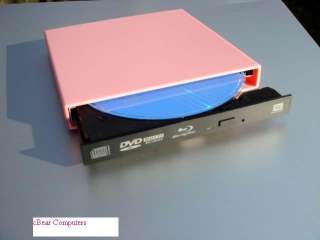 Pink External Blu ray Burner Writer Laptop Drive UJ 220  